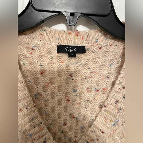 Rails Isla Cardigan in Cream Confetti - Picture 9 of 10